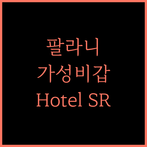 Hotel SR Palani.. 가성비 최고 숙소! 팔라니 여행의 시작!