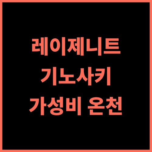 레이제니트-기노사키 스위트 빌라 추천 후기! 온천여행, 가족여행에 딱 가성비 힐링 온천