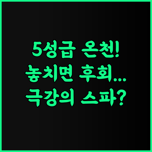 Homm Changchun Beihu 5성급 온천 스파 시설 완벽 휴양 후기