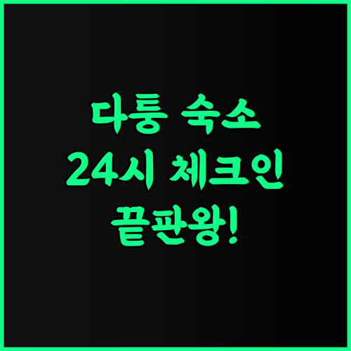 MAX Hotel Apartments 추천 후기 24시간 체크인 가능한 다퉁 여행 최고의 선택