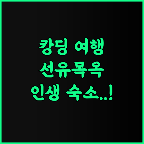 Senyu Wood House B&B 추천 캉딩의 대자연 속에서 즐기는 감성적인 목조 숙소 완벽 후기